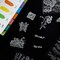 4 Pieces Clear Stamps Summer Silicone Stamp Cards with Flower, Butterfly, Dragonfly, Greeting Words Pattern for Card Making Decoration and DIY Scrapbooking Embossing Album Decor Craft